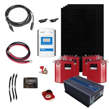 4 Panel Cottage Kit & 3kW Inverter