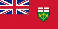 Ontario flag Ontario flag