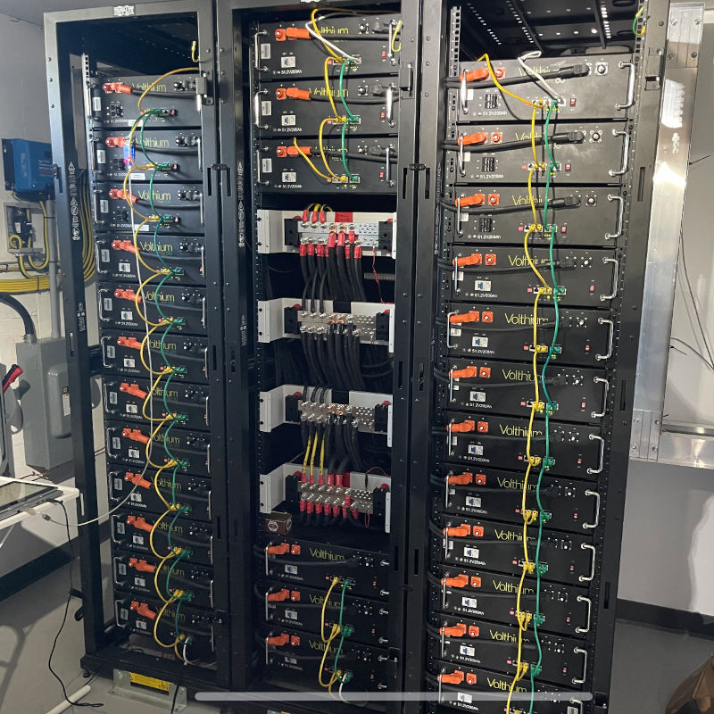 Large lithium-ion battery bank