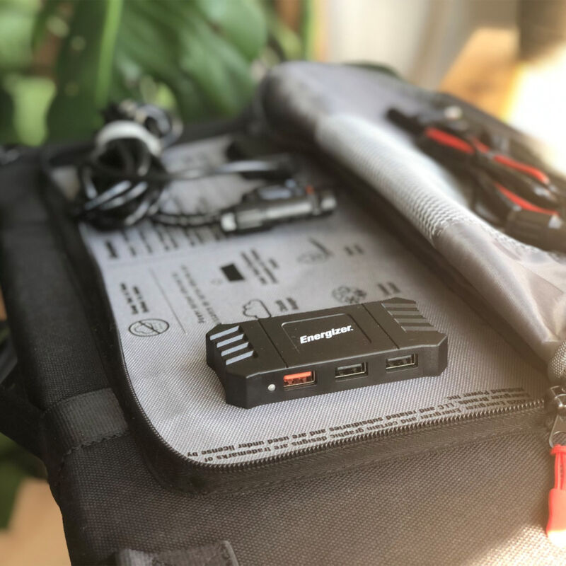 Energizer Arc Solar USB-ports